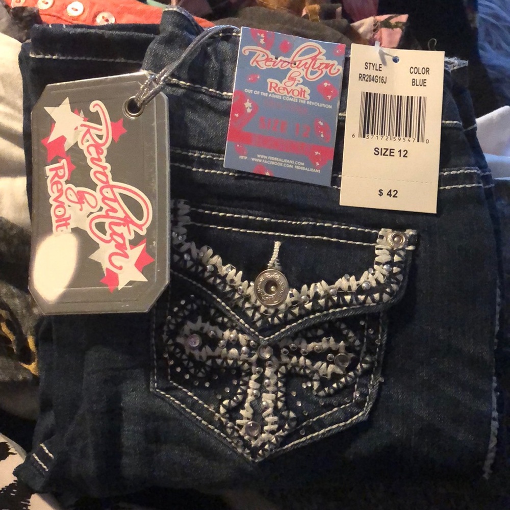 Revolt Juniors size 12 Boot cut Jeans